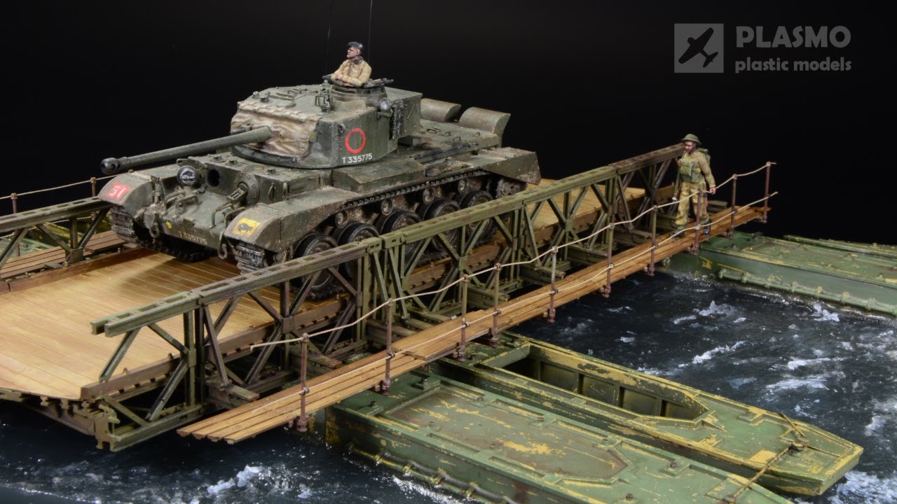 Bailey Bridge Pontoon Mk.1 - 1/72 - Diorama Model
