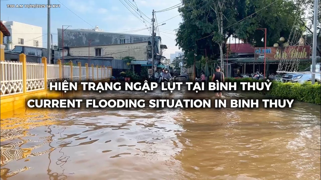 Ứng dụng công nghệ trong giám sát và cảnh báo ngập lụt tại Khu vực 1 và 3, phường Bình Thuỷ, Thành phố Cần Thơ