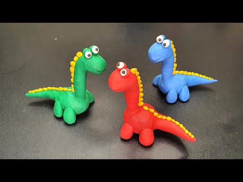 Dinosaur Clay Modelling | Dinosaur Clay Art | Dinosaur Clay Tutorial | Dinosaur Clay Making for kids