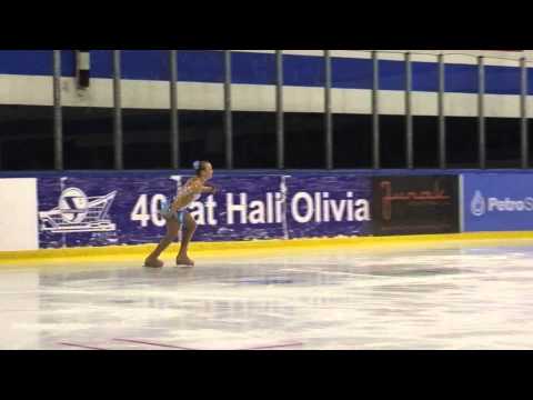 7. Nadzeya NOVIK (BLR) - Junior Ladies FS - ISU WDT 2015