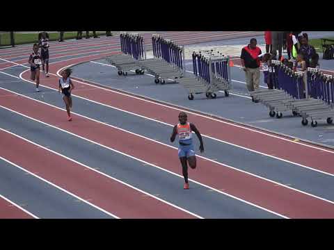 Girls 400m Dash 9-10 Year Old Heat 2 - 44th Annual Northwest Track and Field Classic 2019