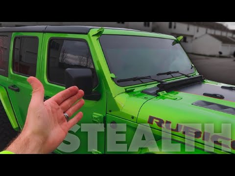 Installing My INVISIBLE LIGHTBAR Mount From ROAD ARMOR!!