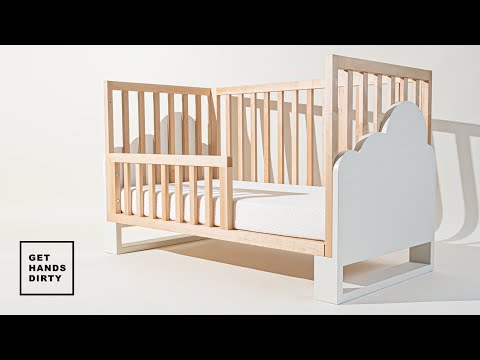 , title : 'Making a Beautiful Baby Crib that Converts to a Toddler Bed