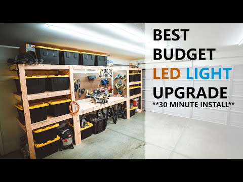 Cheap Led Garage Lighting / DIY / Shop Lights