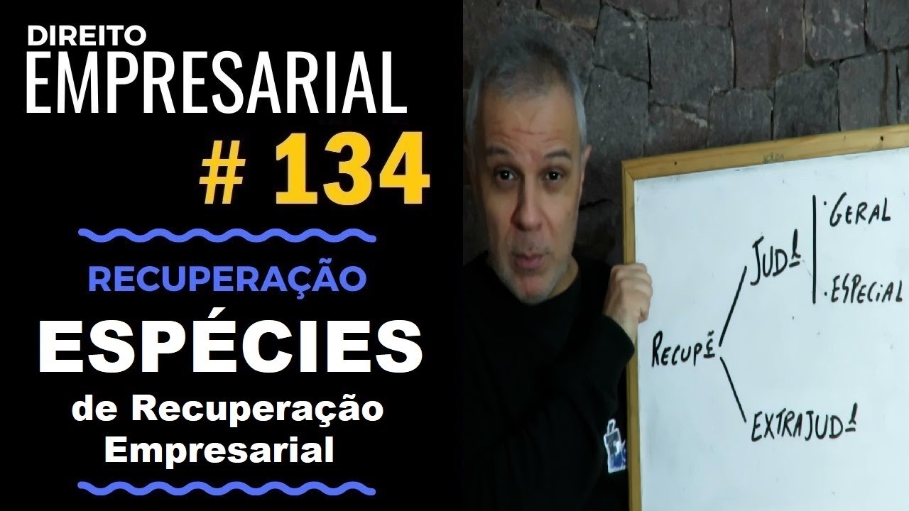 Direito Empresarial - Aula #134 - Espécies de Recuperação