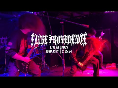 False Providence Full Set Live at Gabes Iowa City 2.25.24 | Death in the Midwest