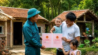 With state recognition, the father and his two children officially have a new home.