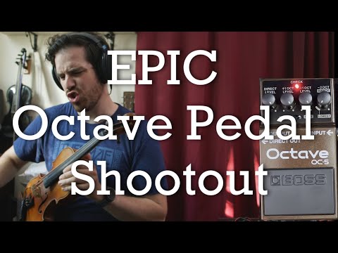 EPIC Octave Pedal Shootout (Boss OC-5 vs My Favorites for Violin)