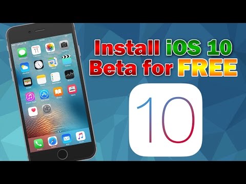 How to Install iOS 10.1 Beta 4 for Free (No UDID Activation - No Computer) iPhone, iPod touch, iPad Video