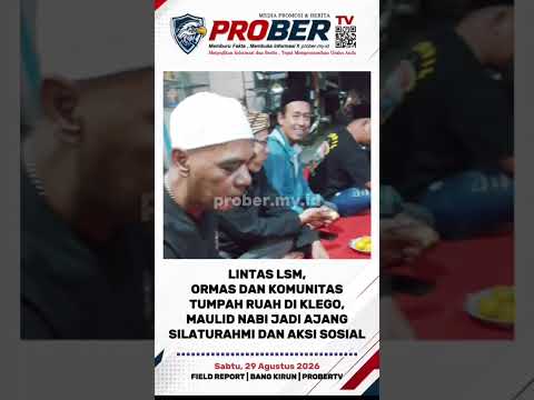 Lintas LSM, Ormas dan Komunitas Tumpah Ruah di Klego, Maulid Nabi Jadi Ajang Silaturahmi dan Aksi Sosial