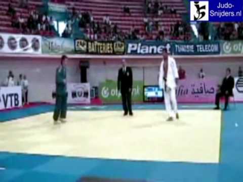Judo 2009 Tunis: Bischof (GER) - Ghazouani (TUN) [-81kg].