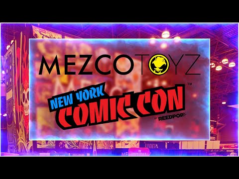 Mezco Toyz Booth Tour 2025 |New York Comic Con