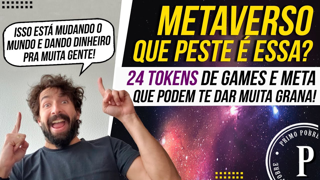 O QUE É METAVERSO? COMO GANHAR DINHEIRO COM METAVERSO? AS MELHORES CRIPTOS E TOKENS DO METAVERSO!