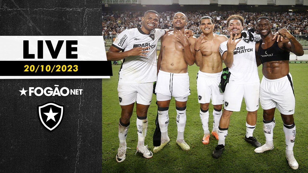 LIVE | Chances de título do Botafogo aumentam ainda mais; boca de jacaré segue fechando