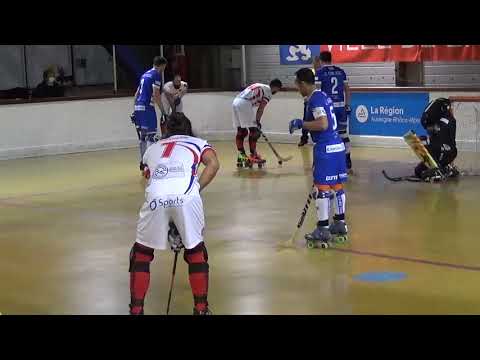 J6 N1 ELITE 2021 2022 RINK HOCKEY RHC LYON 2 - 4 HC DINAN QUEVERT -