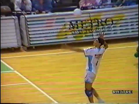 1990 MAXICONO Parma - PHILIPS Modena - 1a finale playoff 3/5/90 #riportiamoilgrandevolleyaparma