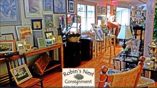 preview picture of video 'A one minute tour of Robin's Nest Consignment in Belfast, Maine'
