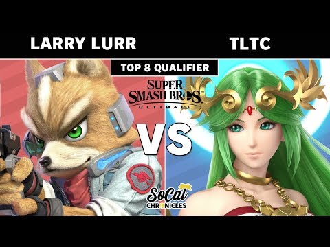 Smash Ultimate Tournament - Larry Lurr (Fox) Vs. TLTC (Palutena) Losers Top 16 - SoCal Chronicles