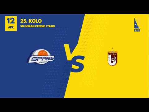 OKK Spars vs KK Bosna Visit Sarajevo - 25. kolo - MAXBET LIGA - KSBIH - 2024/2025