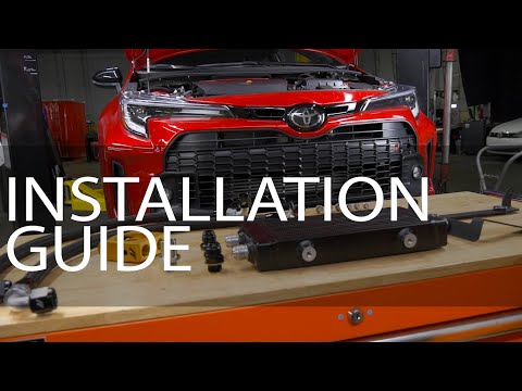 2023+ Toyota GR Corolla Oil Cooler Kit Install Guide