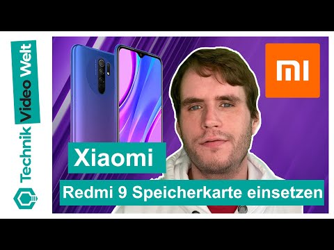 Xiaomi Redmi 9 📱 Speicherkarte einsetzen - Micro SD