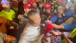 大甲媽鑾轎順利穿越彰市民生路地下道 過程平和[影]