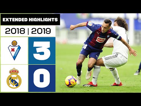 SD Eibar vs Real Madrid (3-0) | 2018/19 Season - Extended Highlights