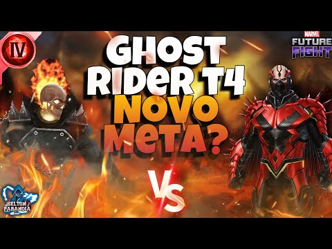 GHOST RIDER T4 VS RAIO NEGRO T4 NA BAL - MARVEL FUTURE FIGHT