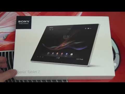 Sony Xperia Tablet Z Unboxing