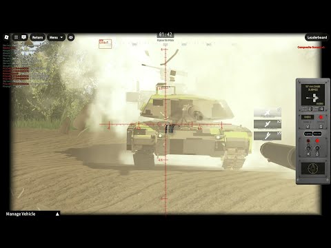 Friendly Reminder To Close Your Hatch - (Multicrew Tank Combat) ROBLOX [Clip]