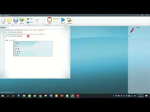 Making Simple Math Operations Using Small Basic