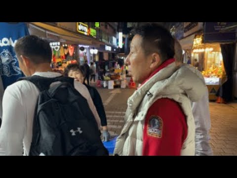 Caminhando por Seul Namdaemun e Myeongdong