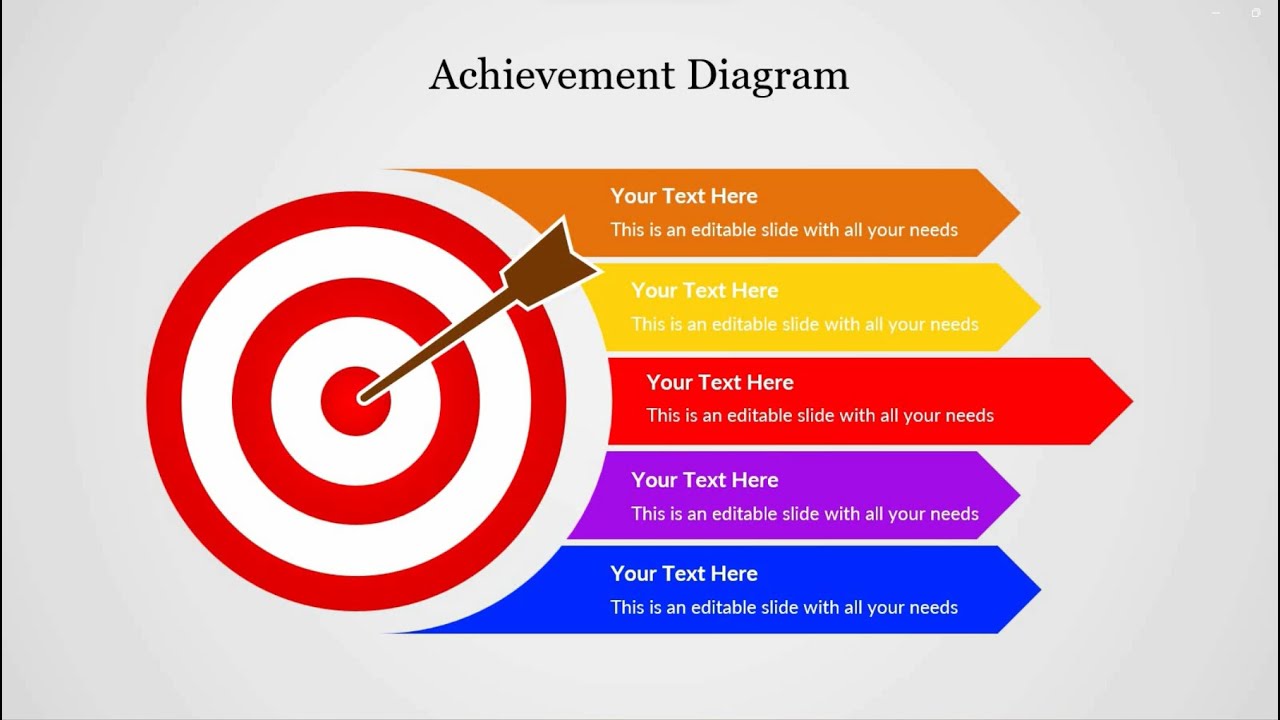 How to Create an Achievement Diagram in PowerPoint