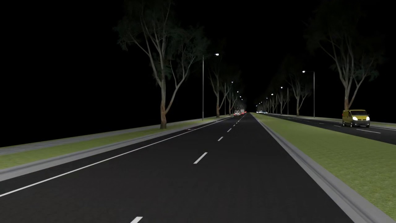 Roadway Lighting Example