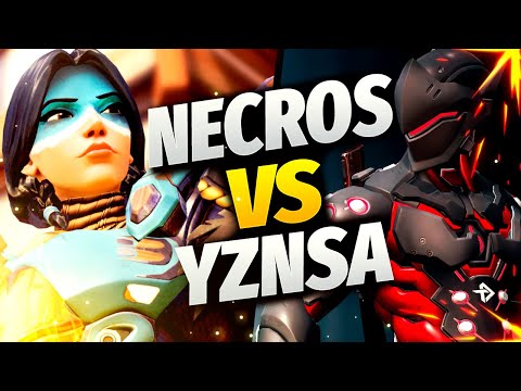NECROS GENJI VS YZNSA PHARAH! OVERWATCH 2 TOP 500 SEASON 7