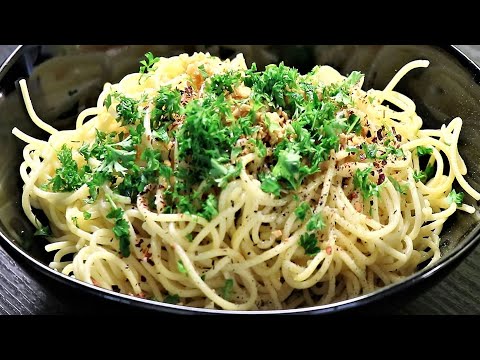 Spaghetti Aglio e Olio Receita Italiana Autêntica