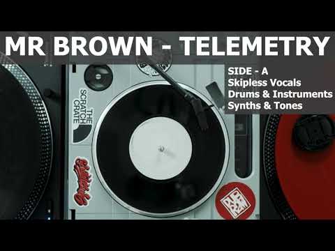 MR BROWN - TELEMETRY -7 inch Vinyl For Scratching - Пластинка для скрэтча 7 дюймов