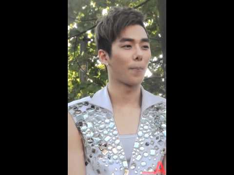 120603 A-JAX 인기가요 팬미팅 (HyoJun)