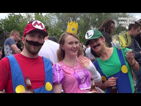 Juwenalia 2017 Białystok - parada przebierańców i studentów - 24.05.2017