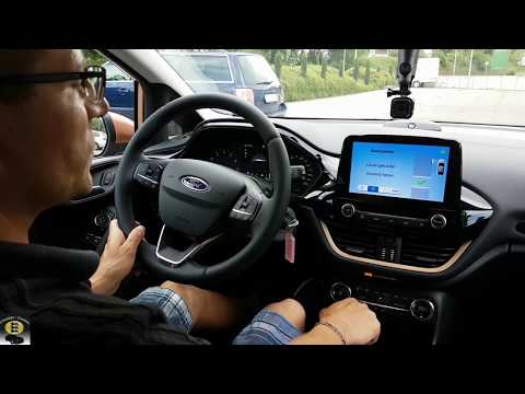Parking assistant Ford Fiesta MK8 100PS Titanium, reverse left across, reverse left straight, test