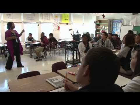 Dallas ISD teacher demonstrates learning in classroom