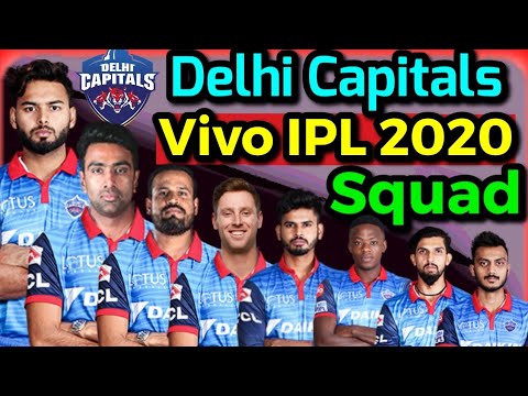 Delhi Capitals Team Sqaud IPL 2020 | IPL 2020 DC Probable Squad | IPL 2020 DC