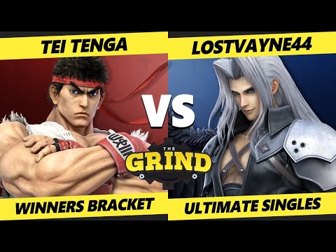 The Grind 167 - Tei Tenga (Ryu) Vs. LostVayne44 (Sephiroth) Smash Ultimate - SSBU