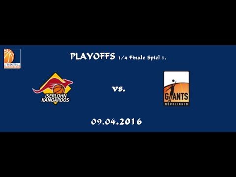 Playoffs 1/4 Finale Spiel 1 Iserlohn Kangaroos - Giants