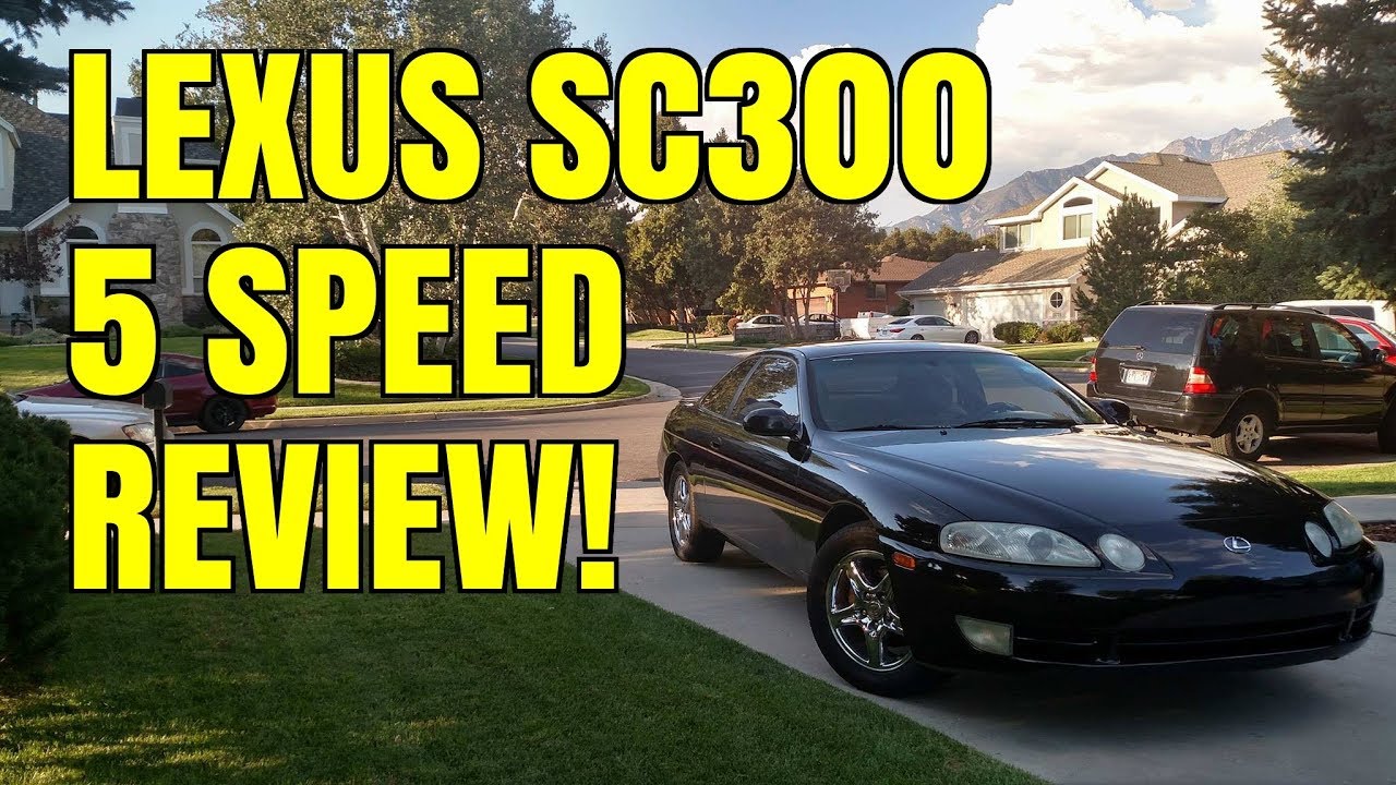 Lexus SC300 5 Speed MANUAL Review!
