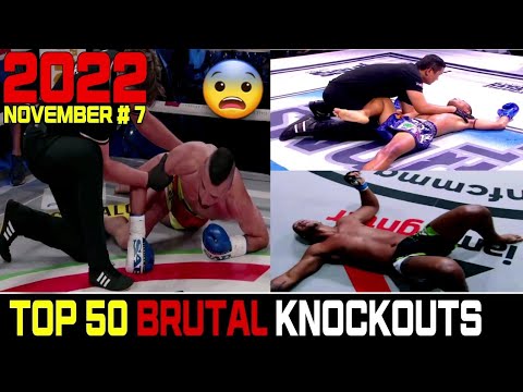 Top 50 MUAY THAI•MMA•KICK•BOXING•KUN KHMER Knockouts👉NOV 2022 #7