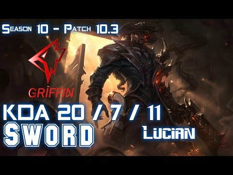 GRF Sword LUCIAN vs SETT Top - Patch 10.3 kR Ranked