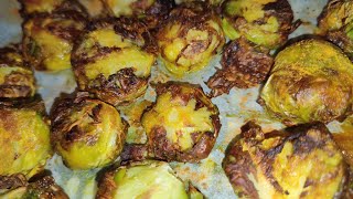 Contorno veloce e sfizioso -cavoletti di Bruxelles croccanti in friggitrice ad aria