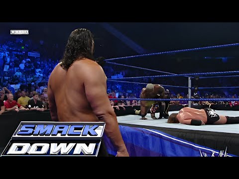 Triple H Gets Attacked By Shelton Benjamin & The Great Khali SMACKDOWN! Aug 29,2008