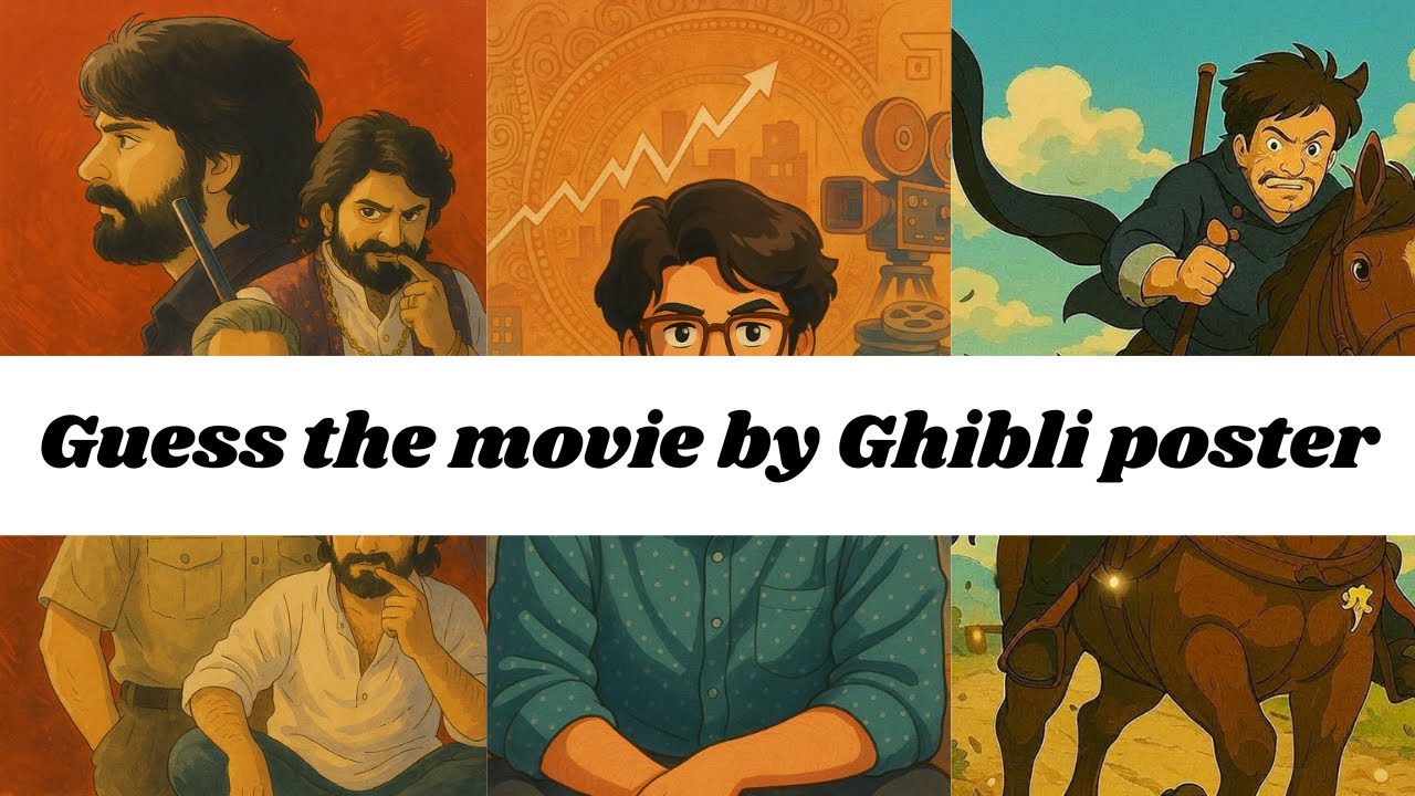 || guess the movie by ghibli posters ||